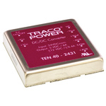 TRACOPOWER TEN 40 DC-DC Converter, 5V dc/ 6 A, ±400mA Output, 18 → 36 V dc Input, 40W, Through Hole, +75°C Max