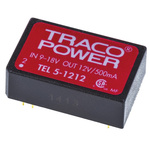 TRACOPOWER TEL 5 DC-DC Converter, 12V dc/ 500mA Output, 9 → 18 V dc Input, 5W, Through Hole, +85°C Max Temp