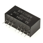 Recom RS DC-DC Converter, 5V dc/ 400mA Output, 4.5 → 9 V dc Input, 2W, Through Hole, +85°C Max Temp -40°C Min