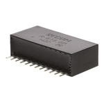 Recom R-6 DC-DC Converter, 5V dc/ 1A Output, 9 → 32 V dc Input, 18W, Through Hole, +85°C Max Temp -40°C Min Temp