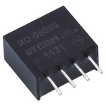 Recom RO DC-DC Converter, 5V dc/ 200mA Output, 4.5 → 5.5 V dc Input, 1W, Through Hole, +85°C Max Temp -40°C Min