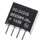 Recom RO DC-DC Converter, 24V dc/ 42mA Output, 21.6 → 26.4 V dc Input, 1W, Through Hole, +85°C Max Temp -40°C