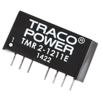 TRACOPOWER TMR 2E DC-DC Converter, 5V dc/ 400mA Output, 9 → 18 V dc Input, 2W, Through Hole, +85°C Max Temp
