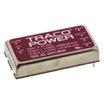 TRACOPOWER TEN 30WIN DC-DC Converter, 5V dc/ 4 A, 420mA Output, 9 → 36 V dc Input, 30W, Through Hole, +75°C Max