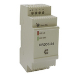 Chinfa DRD30 DC-DC Converter, 24V dc/ 1.25A Output, 9 → 36 V dc Input, 30W, DIN Rail Mount, +71°C Max Temp -40°C