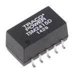 TRACOPOWER TSM DC-DC Converter, ±15V dc/ ±30mA Output, 21.6 → 26.4 V dc Input, 1W, Surface Mount, +85°C Max Temp