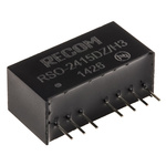 Recom RSO DC-DC Converter, ±15V dc/ ±34mA Output, 9 → 36 V dc Input, 1W, Through Hole, +85°C Max Temp -40°C Min