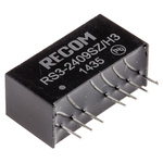 Recom RS3 DC-DC Converter, 9V dc/ 333mA Output, 9 → 27 V dc Input, 3W, Through Hole, +71°C Max Temp -40°C Min