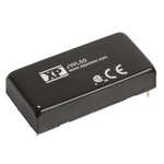 XP Power JWL50 DC-DC Converter, 5V dc/ 10A Output, 9 → 36 V dc Input, 50W, Through Hole, +105°C Max Temp -40°C
