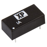 XP Power IA DC-DC Converter, ±3.3V dc/ ±151mA Output, 21.6 → 26.4 V dc Input, 1W, Through Hole, +85°C Max Temp