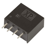XP Power IE DC-DC Converter, 3.3V dc/ 300mA Output, 4.5 → 5.5 V dc Input, 1W, Through Hole, +85°C Max Temp -40°C