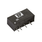 XP Power IR DC-DC Converter, 5V dc/ 600mA Output, 10.8 → 13.2 V dc Input, 3W, Through Hole, +85°C Max Temp -40°C