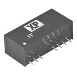 XP Power IT DC-DC Converter, ±5V dc/ ±300mA Output, 18 → 75 V dc Input, 3W, Through Hole, +100°C Max Temp -40°C