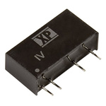 XP Power IV DC-DC Converter, 5V dc/ 200mA Output, 10.8 → 13.2 V dc Input, 1W, Through Hole, +85°C Max Temp -40°C