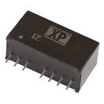 XP Power IZ DC-DC Converter, ±12V dc/ ±125mA Output, 4.5 → 9 V dc Input, 3W, Through Hole, +100°C Max Temp -40°C