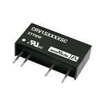Murata Power Solutions CRV1 DC-DC Converter, ±12V dc/ ±42mA Output, 4.5 → 5.5 V dc Input, 1W, Through Hole,