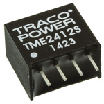 TRACOPOWER TME DC-DC Converter, 12V dc/ 80mA Output, 21.6 → 26.4 V dc Input, 1W, Through Hole, +85°C Max Temp