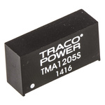 TRACOPOWER TMA DC-DC Converter, 5V dc/ 200mA Output, 10.8 → 13.2 V dc Input, 1W, Through Hole, +85°C Max Temp