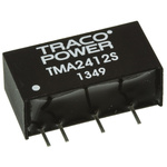 TRACOPOWER TMA DC-DC Converter, 12V dc/ 80mA Output, 21.6 → 26.4 V dc Input, 1W, Through Hole, +85°C Max Temp