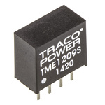 TRACOPOWER TME DC-DC Converter, 9V dc/ 110mA Output, 10.8 → 13.2 V dc Input, 1W, Through Hole, +85°C Max Temp