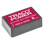 TRACOPOWER TEN 3 DC-DC Converter, ±12V dc/ ±125mA Output, 4.5 → 9 V dc Input, 3W, Through Hole, +85°C Max Temp