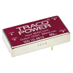 TRACOPOWER TEN 10 DC-DC Converter, 12V dc/ 830mA Output, 36 → 72 V dc Input, 10W, Through Hole, +85°C Max Temp
