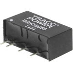 TRACOPOWER TMH DC-DC Converter, 5V dc/ 400mA Output, 4.5 → 5.5 V dc Input, 2W, Through Hole, +85°C Max Temp