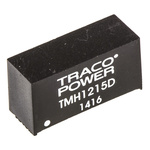 TRACOPOWER TMH DC-DC Converter, ±15V dc/ ±65mA Output, 10.8 → 13.2 V dc Input, 2W, Through Hole, +85°C Max Temp