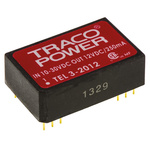 TRACOPOWER TEL 3 DC-DC Converter, 12V dc/ 250mA Output, 10 → 30 V dc Input, 3W, Through Hole, +85°C Max Temp