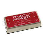 TRACOPOWER TEN 15 DC-DC Converter, ±12V dc/ ±625mA Output, 18 → 36 V dc Input, 15W, Through Hole, +85°C Max Temp