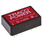 TRACOPOWER TEL 5 DC-DC Converter, ±12V dc/ ±250mA Output, 18 → 36 V dc Input, 5W, Through Hole, +85°C Max Temp