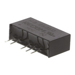 Recom RB DC-DC Converter, ±5V dc/ ±100mA Output, 4.5 → 5.5 V dc Input, 1W, Through Hole, +85°C Max Temp -40°C