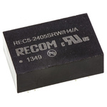 Recom REC5 DC-DC Converter, 5V dc/ 1A Output, 18 → 36 V dc Input, 5W, Through Hole, +75°C Max Temp -25°C Min Temp