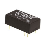 TRACOPOWER TEL 2 DC-DC Converter, 5V dc/ 400mA Output, 18 → 36 V dc Input, 2W, Through Hole, +75°C Max Temp