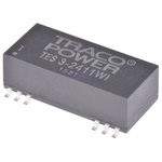 TRACOPOWER TES 3WI DC-DC Converter, 5V dc/ 600mA Output, 9 → 36 V dc Input, 3W, Surface Mount, +71°C Max Temp