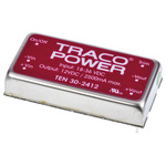 TRACOPOWER TEN 30 DC-DC Converter, 12V dc/ 2.5A Output, 18 → 36 V dc Input, 30W, Through Hole, +85°C Max Temp