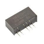 Recom RD DC-DC Converter, ±15V dc/ ±66mA Output, 4.5 → 5.5 V dc Input, 2W, Through Hole, +85°C Max Temp -40°C