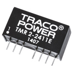 TRACOPOWER TMR 2E DC-DC Converter, 5V dc/ 400mA Output, 18 → 36 V dc Input, 2W, Through Hole, +85°C Max Temp