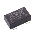 TRACOPOWER THL 3WISM DC-DC Converter, 5V dc/ 600mA Output, 9 → 36 V dc Input, 3W, Surface Mount, +85°C Max Temp