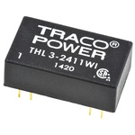 TRACOPOWER THL 3WI DC-DC Converter, 5V dc/ 600mA Output, 9 → 36 V dc Input, 3W, Through Hole, +85°C Max Temp