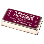 TRACOPOWER TEN 20WIR DC-DC Converter, ±12V dc/ ±833mA Output, 9 → 36 V dc Input, 20W, Through Hole, +85°C Max