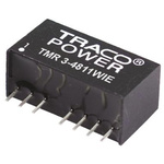 TRACOPOWER TMR 3WIE DC-DC Converter, 12V dc/ 250mA Output, 18 → 75 V dc Input, 3W, Through Hole, +85°C Max Temp