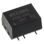 Recom R1SE DC-DC Converter, 5V dc/ 200mA Output, 4.5 → 5.5 V dc Input, 1W, Surface Mount, +85°C Max Temp -40°C