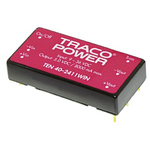 TRACOPOWER TEN 40WIN DC-DC Converter, 5V dc/ 8A Output, 9 → 36 V dc Input, 40W, Through Hole, +75°C Max Temp