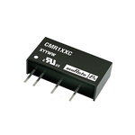 Murata Power Solutions CMR DC-DC Converter, 5V dc/ 150mA Output, 4.5 → 5.5 V dc Input, 0.75W, Through Hole,