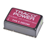 TRACOPOWER TVN 5WI DC-DC Converter, ±15V dc/ ±200mA Output, 9 → 36 V dc Input, 5W, Through Hole, +85°C Max Temp