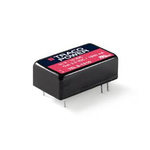 TRACOPOWER TEL 8 DC-DC Converter, 12V dc/ 665mA Output, 9 → 18 V dc Input, 8W, Through Hole, +80°C Max Temp