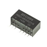 Recom RSO DC-DC Converter, 5V dc/ 200mA Output, 36 → 72 V dc Input, 1W, Through Hole, +85°C Max Temp -40°C Min