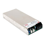 MEAN WELL DC-DC Converter, 12V dc/ 60A Output, 19 → 72 V dc Input, 1000W, Rack Mount, +60°C Max Temp -20°C Min