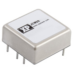 XP Power JCM DC-DC Converter, ±12V dc/ ±833mA Output, 9 → 18 V dc Input, 20W, Through Hole, +105°C Max Temp